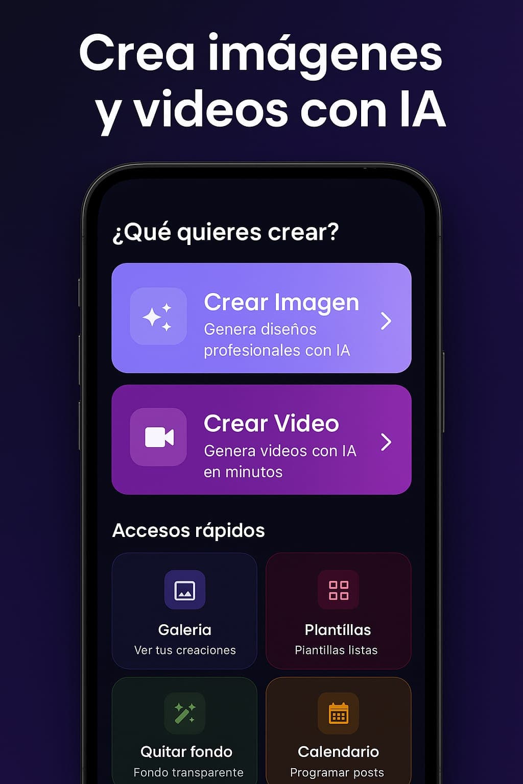 Portada de PostAI: Diseños y Videos de IA